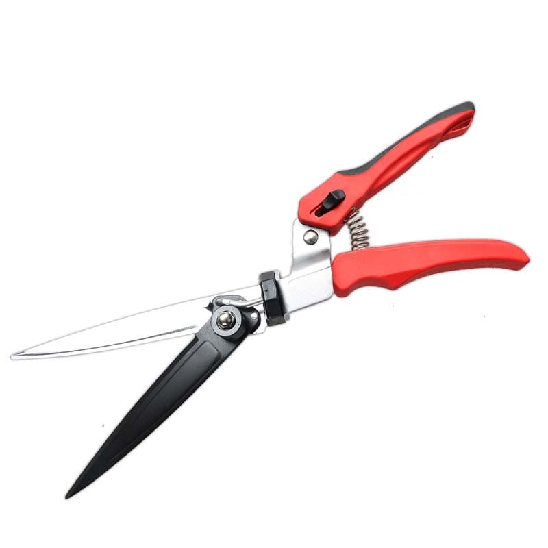 HE014 180° Swivel Grass Shear Carbon Steel Blade Ilaflon PP Handle 14-1/2" | Sunwell Tools