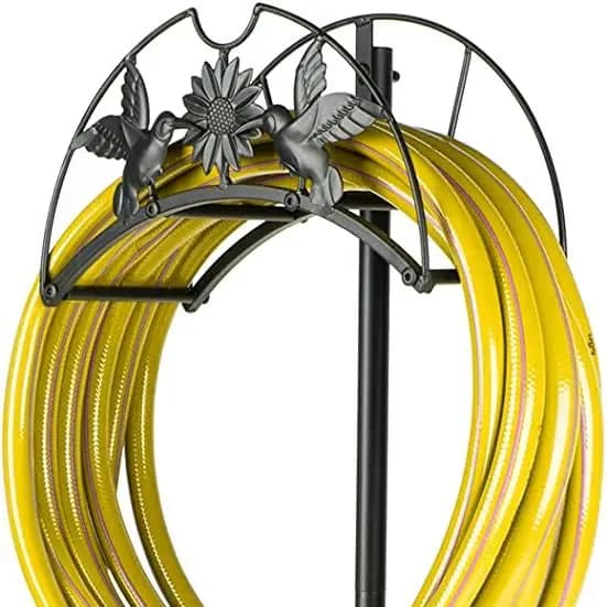 QP019 Garden Hose Holder 43.3in Standing Rack 110cm | Sunwell Tools