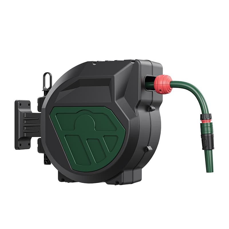 HR018-1/2 Retractable Water Hose Reel 20m | 1/2" PVC Hose, 8 Bar | Sunwellco Tools