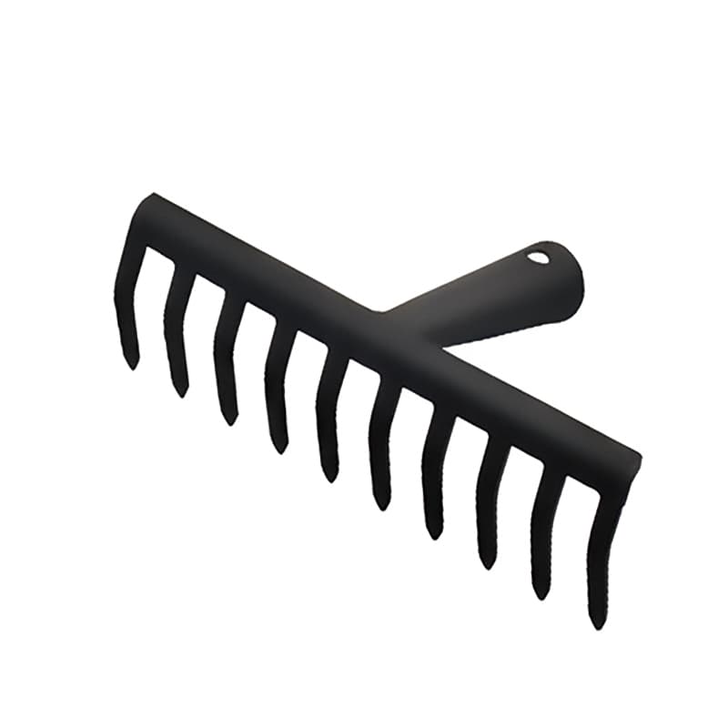 MST003-10T Garden Grass Rake Head 10-Tine C45 Steel A3 Handle Custom Logo | Sunwell Tools