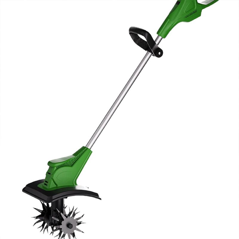 JY04 Battery Tiller Cultivator 21V 500W Manganese Steel 230mm Width 160mm Depth | Sunwell Tools