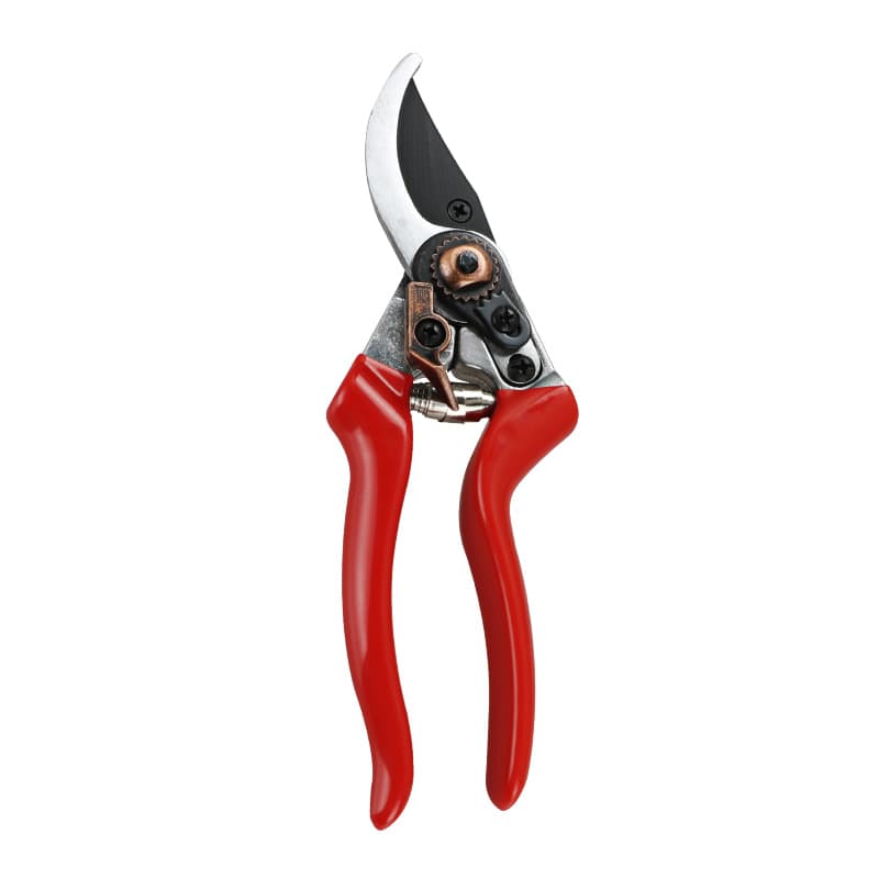 HC031R Pruning Shear 8.5" | 65Mn HRC52 Steel, Hard Chrome Plated Blade, PVC Handle | Sunwellco Tools